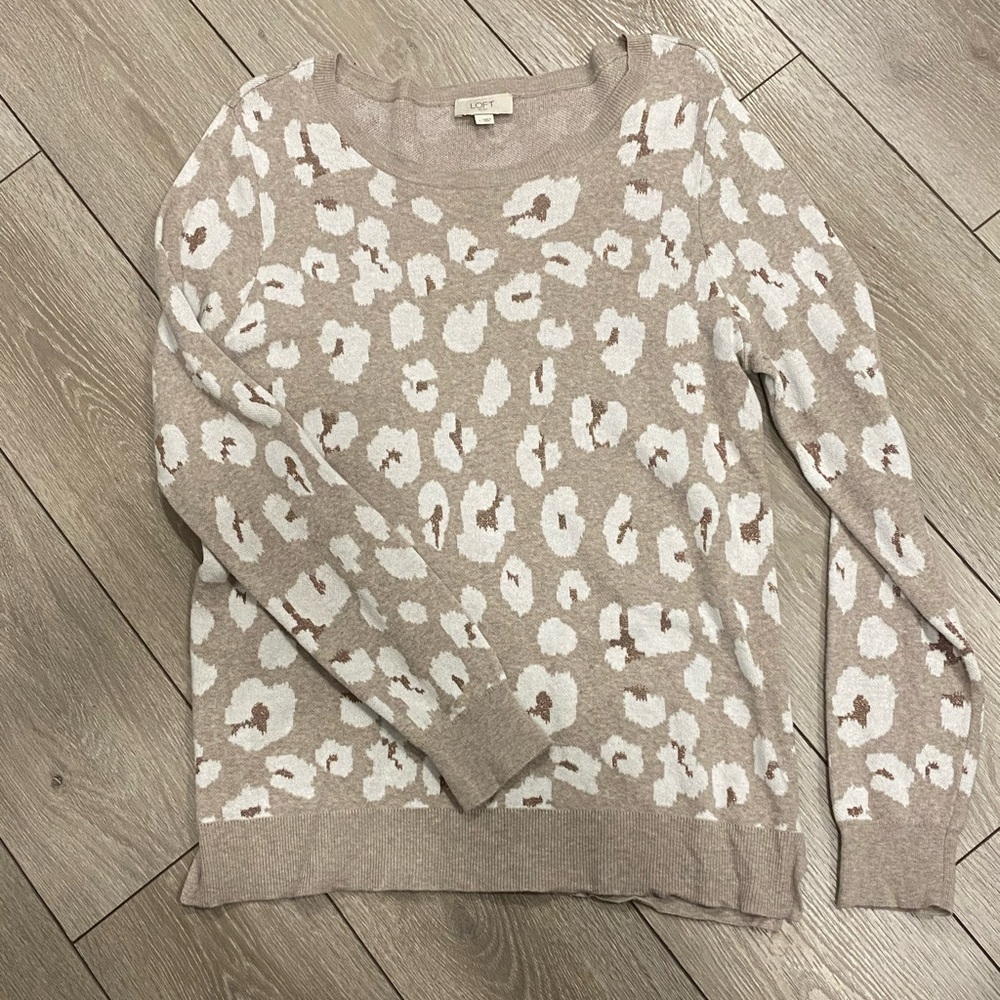 Animal Print Sweater